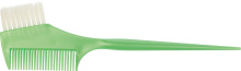 Кисть для окрашивания волос с расческой DEWAL JPP049-1 green